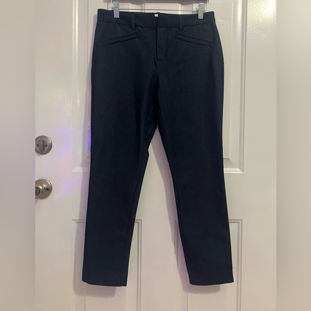 Gap -slim ankle pants, dark blue, bi-stretch